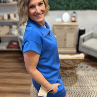 Laguna Half-Zip Ace Set - Deep Indigo