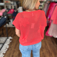 Bloom & Go Crochet Sweater Top