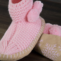 Snowflake Bootie Slippers