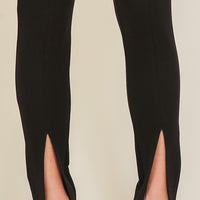 Ripley - Tapered Leggings with Front Slit