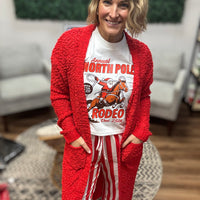 Poppy Knit Popcorn Cardigan