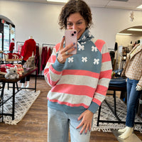 Red, White and BOW Hoodie