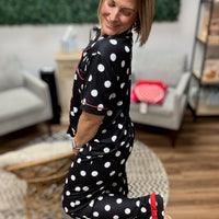 Dotty Darling Polka Dot Pajama Set