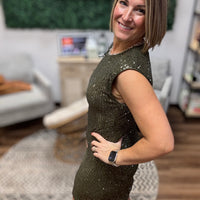 Sequin Mini Dress