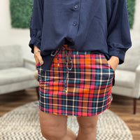Patterned in Plaid Skort