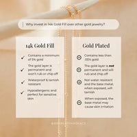 12mm Endless Hoop Earrings | 14k Gold Filled | Waterproof