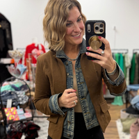 Clarissa - Mixed Media Jacket