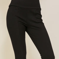 Ripley - Tapered Leggings with Front Slit