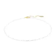 Enamel Mini Paperclip Chain Necklace