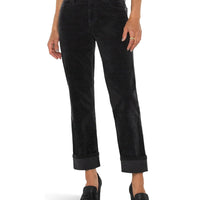 Liverpool - Corduroy Marley Girlfriend Cuffed Pants