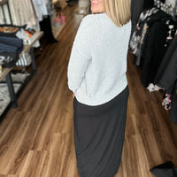 Jen - Relaxed Fit Maxi Skirt - Black