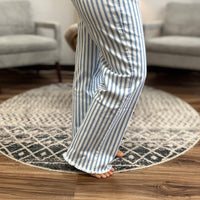 Dahlia Striped Overalls