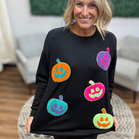 Pumpkin Pop Luxe Pullover