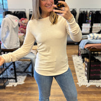 Stacy Essential Top - Oatmeal