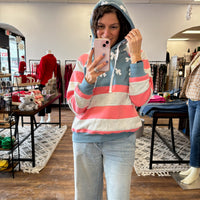 Red, White and BOW Hoodie