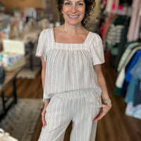 The Wren Striped Set