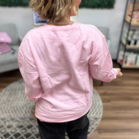 Tutu Santa Bow Graphic Sweatshirt