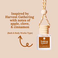 All Natural Car Diffusers: Fall & Halloween Scents