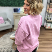 Bubblegum Santa Sweatshirt