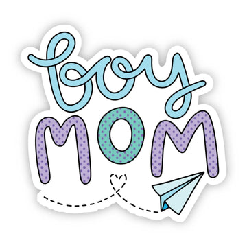 Boy Mom Sticker