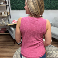 Rowan Tank - Fuchsia