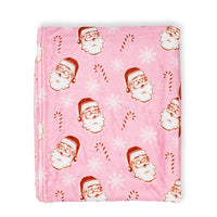 Santa Cutie Throw Blanket