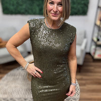 Sequin Mini Dress