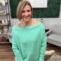 Day to Night Dolman - Seafoam