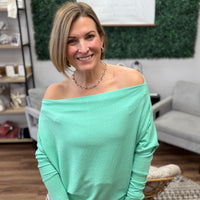 Day to Night Dolman - Seafoam