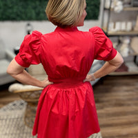 Scarlet Statement Zip Dress