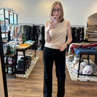 Judy Blue - Black Patch Pocket Straight Leg Jeans