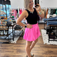 Balloon Shorts - Hot Pink