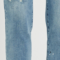 Risen - Mid Rise Tapered Jeans