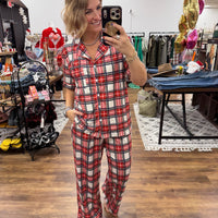 Christmas Luxe Pajama Set - Plaid