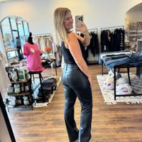 Judy Blue - Tummy Control Faux Leather Bootcut