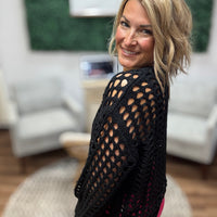 The Sandy Shores Sweater - Black