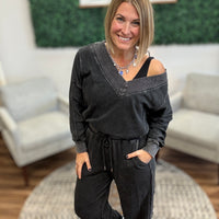 Vintage Mineral Wash Jumpsuit