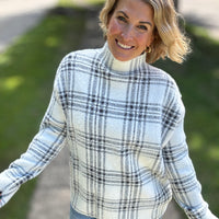 The Snowfall Plaid Sweater