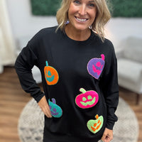 Pumpkin Pop Luxe Pullover