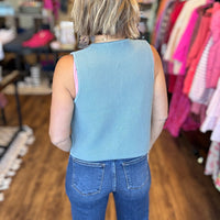 Tied & True Sweater Vest