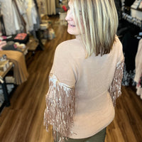 Counting Down Sequin Fringe