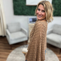 Free Spirit Bell Sleeve Sweater - Brown