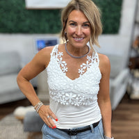 Everyday Luxe Strappy Tank - Ivory