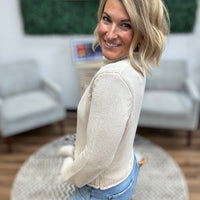 The Classic Knit Sweater - Cream