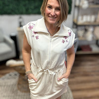 Cinched Lounge Dress