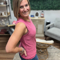 Rowan Tank - Fuchsia