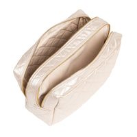Scout - 2-Way Toiletry Bag - Champagne Quilted