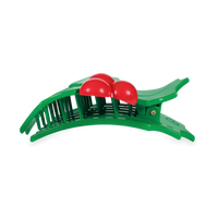 Holly Leaves Flat Hair Clip