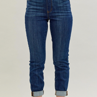 Judy Blue - High Waist Pull-On Double Cuff Slim