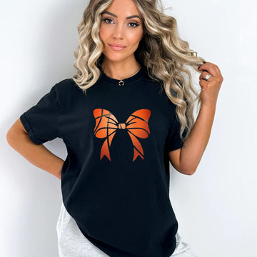 Basketball Bow Tee-Shirt